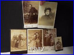 Salvation Army 11 Original Photograph Cabinet Cards Boston- William Booth