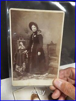 Salvation Army 11 Original Photograph Cabinet Cards Boston- William Booth