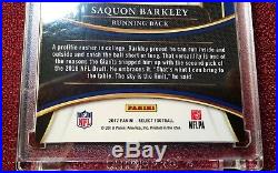 Saquon Barkley XRC Gold Prizm 2/10 Panini Select Redemption 2018 Giants NFL RC