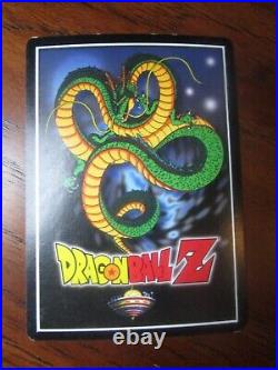 Score Dragon Ball Z DBZ Vegeta's Energy Thrust Foil Limited Promo # TR2 UR focus