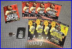 Sealed Red Dead Redemption Cards Dice Frontier Guide Rockstar Games Rare Promo 2