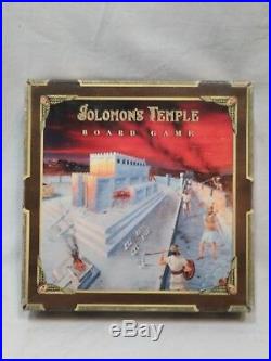 Solomon's Temple Board Game 2001 Cactus 2 Redemption Cards included Complete