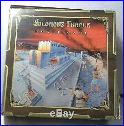 Solomons Temple Board Game King David Redemption Card Babylonian Pieces Complete