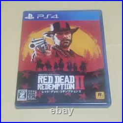 Sony PS4 Game Card #177 Used Software Red Dead Redemption Rdr2 Map