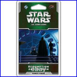 Star Wars The Card Game REDEMPTION and RETURN Force Pack / Expansion FFG LCG