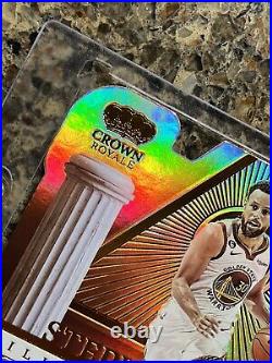 Stephen Curry 2022-23 Panini Crown Royale PILLARS OF THE GAME 2/99 Refractor SSP