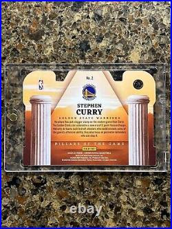 Stephen Curry 2022-23 Panini Crown Royale PILLARS OF THE GAME 2/99 Refractor SSP