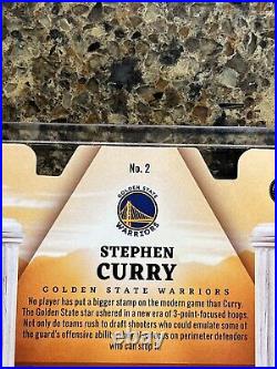 Stephen Curry 2022-23 Panini Crown Royale PILLARS OF THE GAME 2/99 Refractor SSP