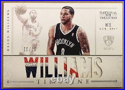 TEAM USA NUMBER 3 Color Patch 2012-13 National Treasure #/10 Deron Williams SSP