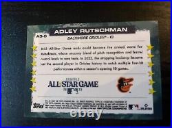 Very Rare Topps 2023 Adley Rutschman Seattle All Star Game Redemption SSP Rookie