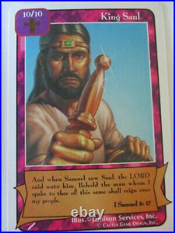 Vintage Redemption Bible Trading Card Game by Cactus Game Designs 595 Cards 1995