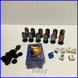 Vintage Redemption Board Game 1996 Replacement Parts Pawns Cards Dice Die