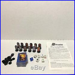 Vintage Redemption Board Game 1996 Replacement Parts Pawns Cards Dice Die