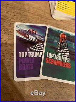 Vintage Top Trumps H. P. Giants Complete + x2 Rare Redemption Pack Title Cards