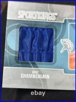 WILT CHAMBERLAIN #9/9 GAME-USED shorts Redemption Card 2010 expo Sports King