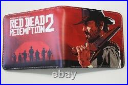 Wallet Red Dead Redemption 2 Game Coins Cards Notes Bifold