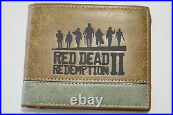 Wallet Red Dead Redemption 2 Game Coins Cards Notes Trifold
