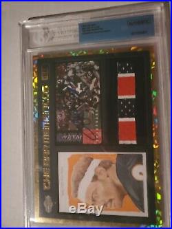 Walter Payton Auto & Game-used Jersey 2018 The Bar Bgs 10 Auto- Sharp Colors
