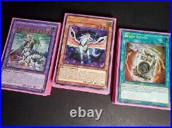 Yu-Gi-Oh! Complete Advancd Crystal Beast Deck! Crystal Bond Rainbow Bri + Bonus