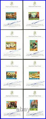 Zaire 1980 Salvation Army PROOFS on PRESENTATION CARDS